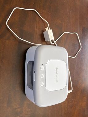 White Baby Wipe Warmer - Gentle Warmth for Sensitive Skin